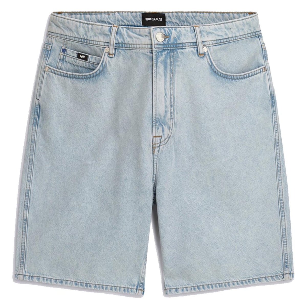 GAS BERMUDA 90'S DAD DENIM - Denim - vista 3