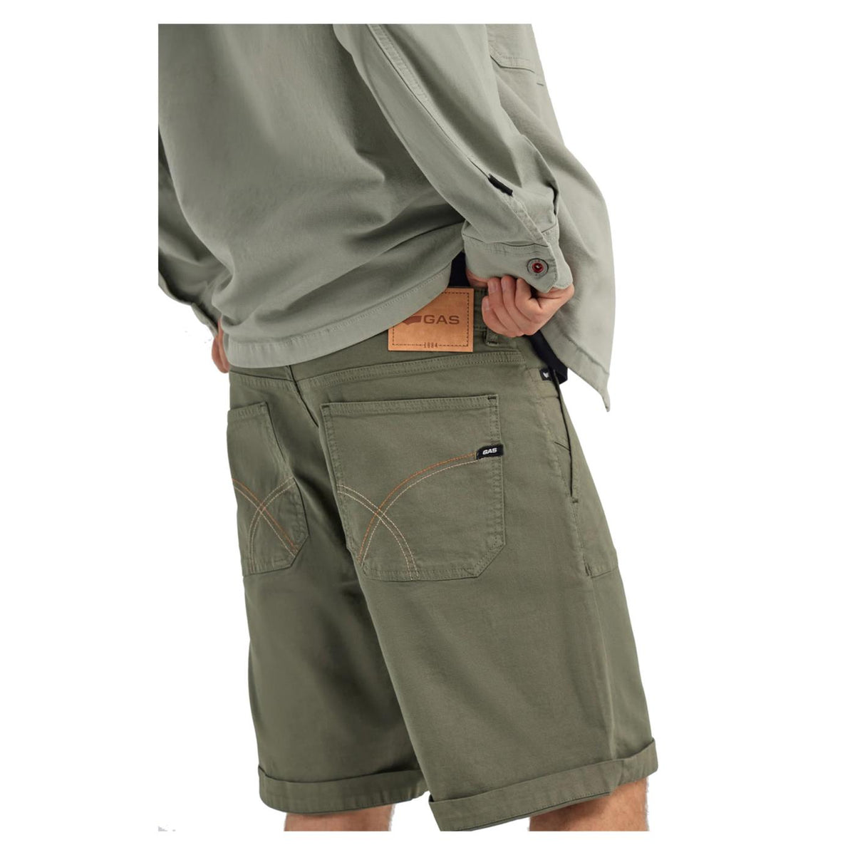 GAS FINN SHORT CANVAS - seconda immagine