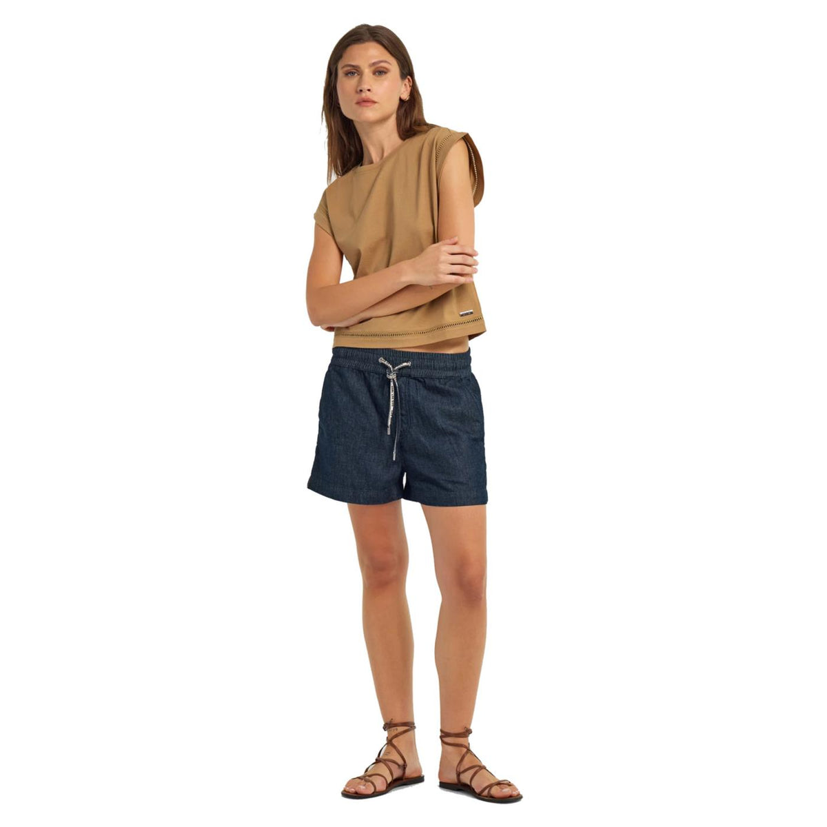 GAS SHORTS W ERIM DENIM