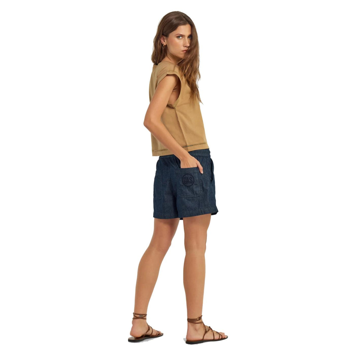 GAS SHORTS W ERIM DENIM - seconda immagine