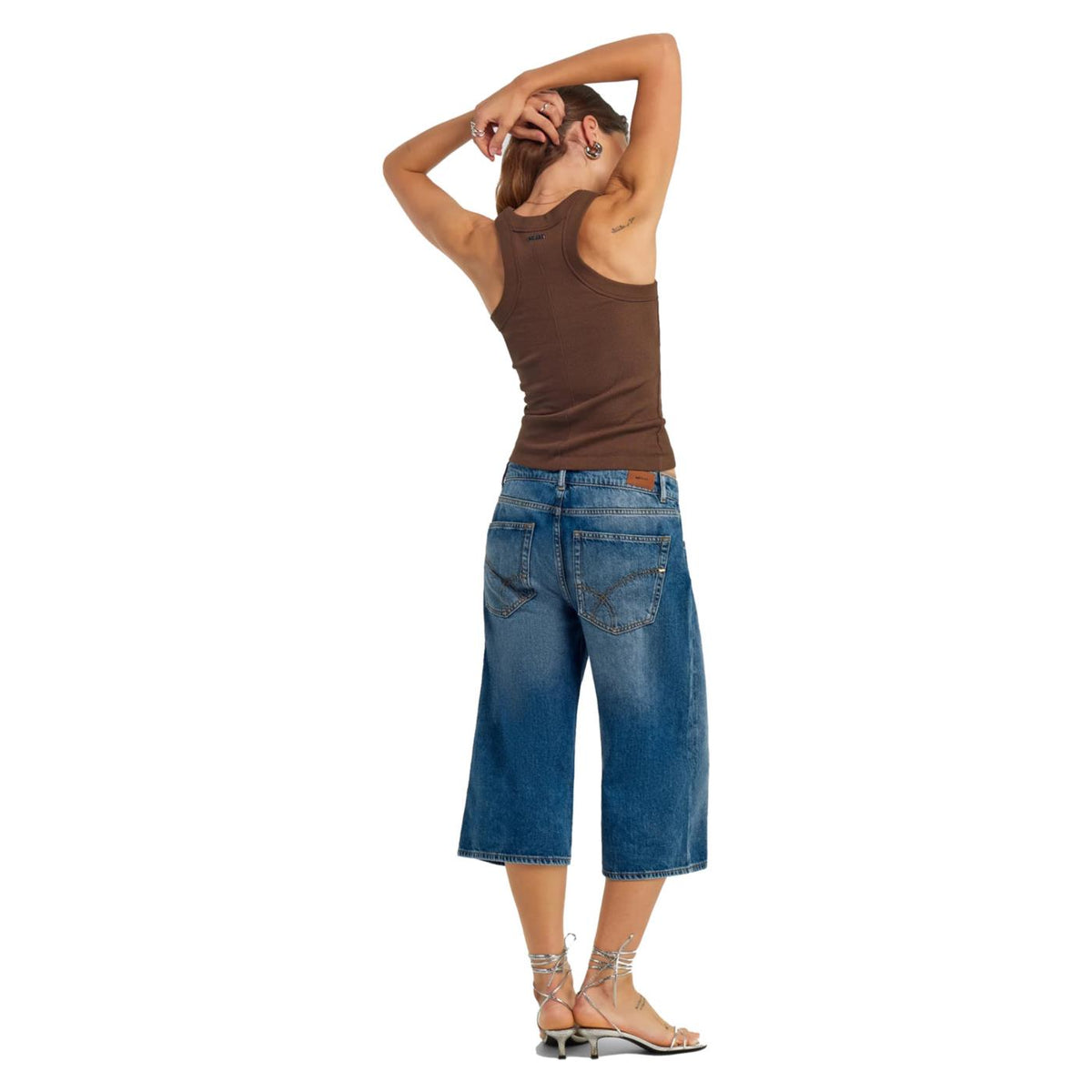 GAS SHORTS W AMY JORTS DENIM - seconda immagine