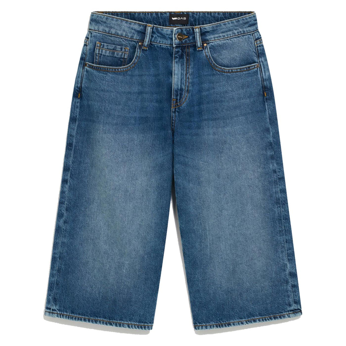GAS SHORTS W AMY JORTS DENIM - Denim - vista 3