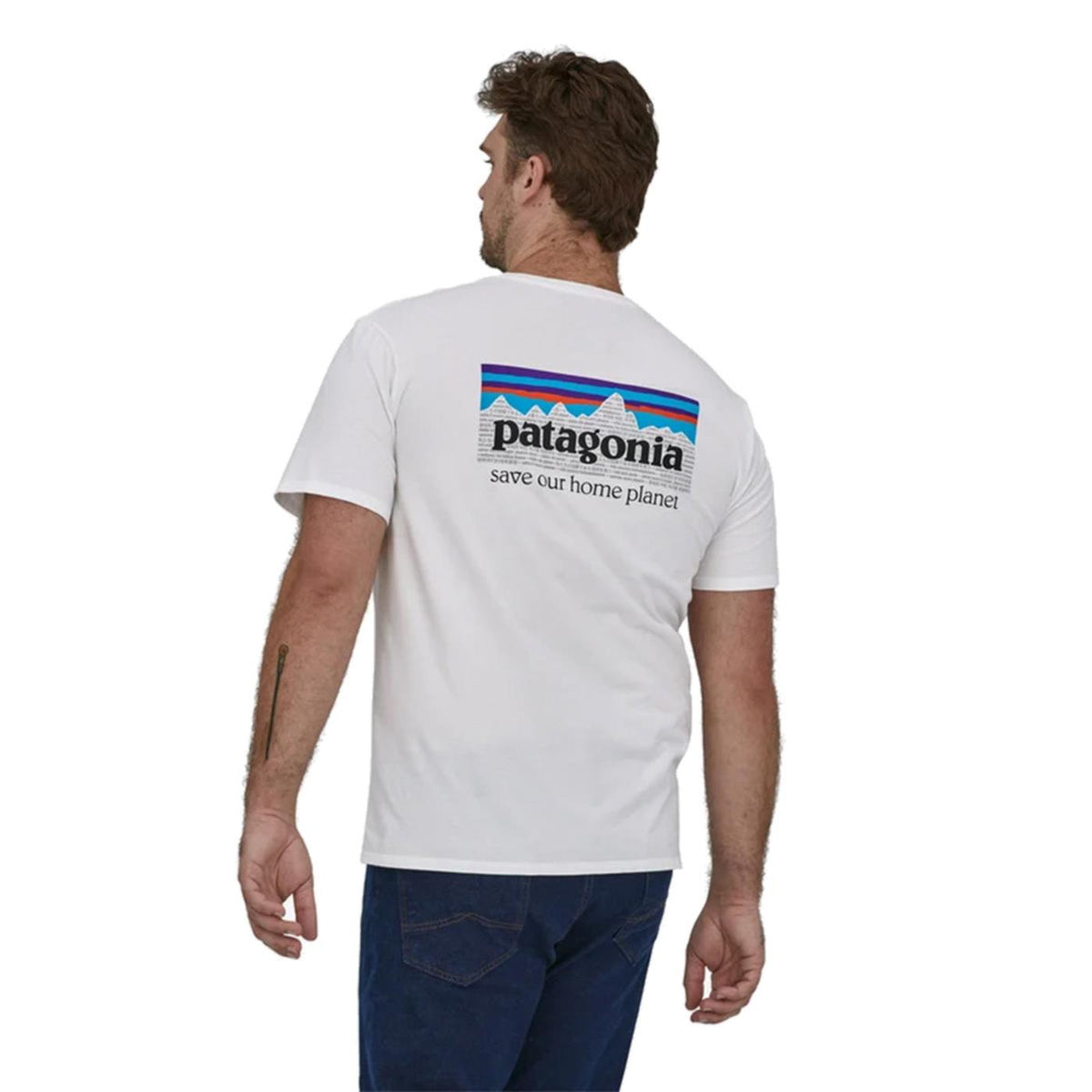 PATAGONIA P-6 MISSION ORGANIC - Bianco - vista 4