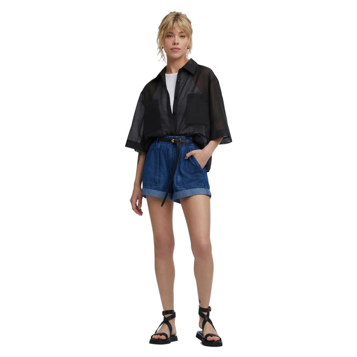 GAS FRANCESCA SHORT BERMUDA - seconda immagine