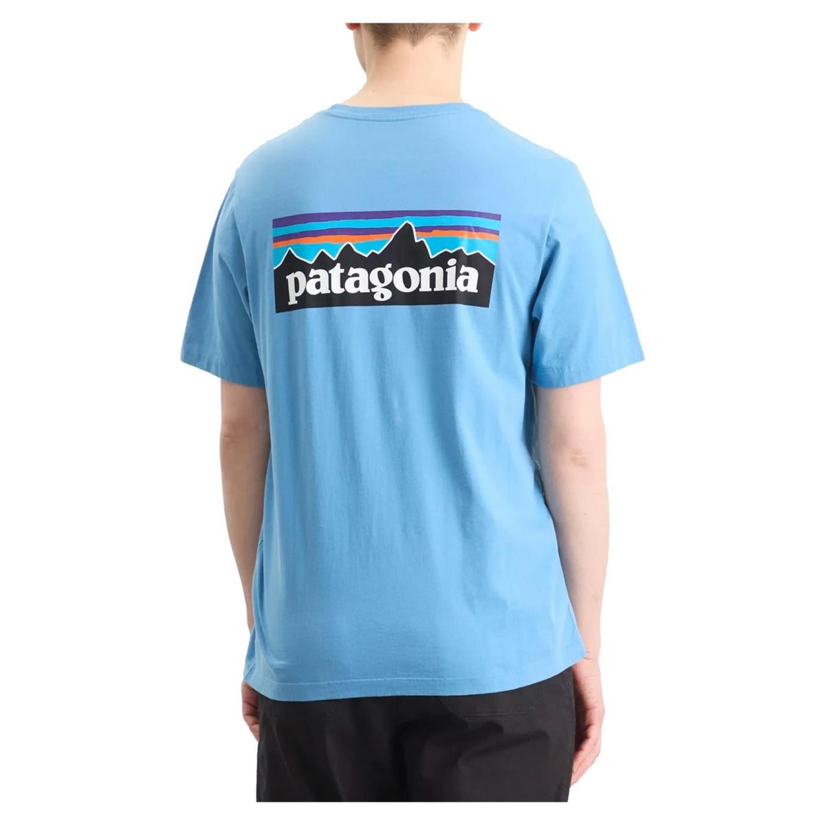 PATAGONIA P-6 LOGO T-SHIRT - Azzurro - vista 2