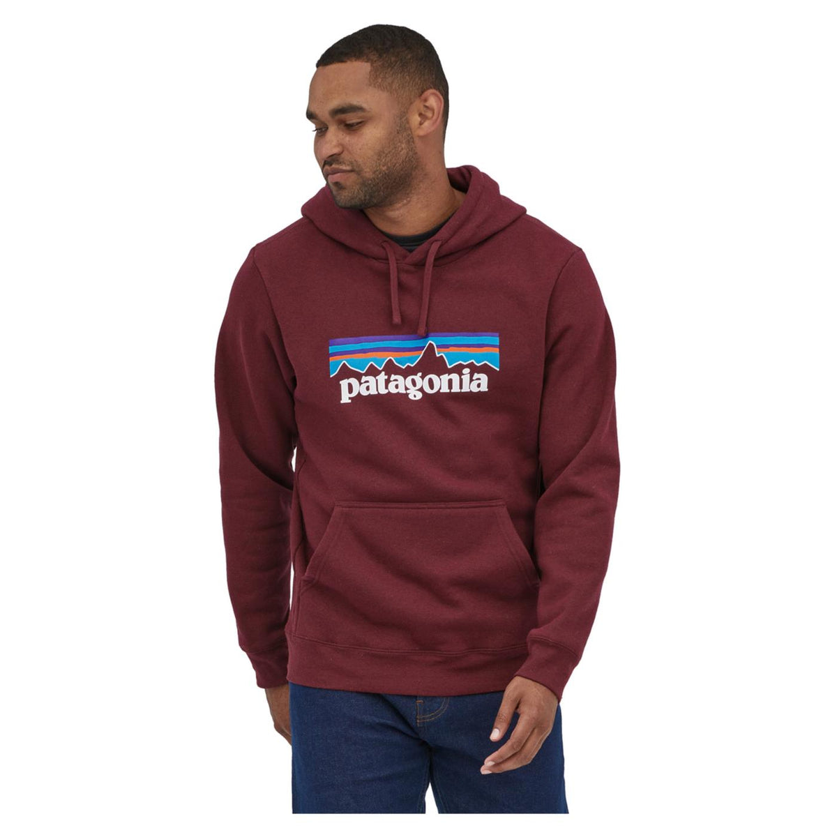 PATAGONIA P-6 LOGO UPRISAL HOODY - Bordeaux - vista 2