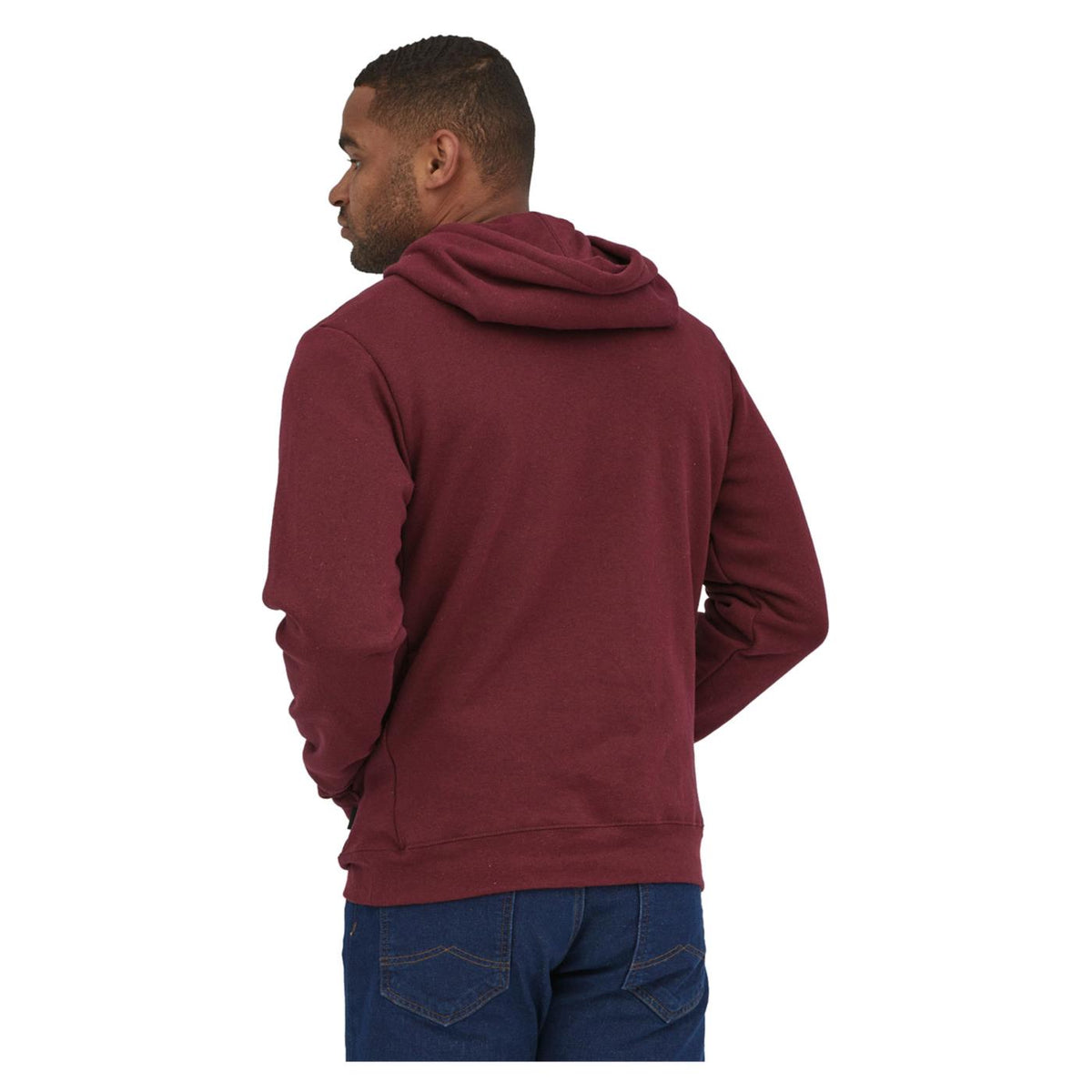 PATAGONIA P-6 LOGO UPRISAL HOODY - Bordeaux - vista 3