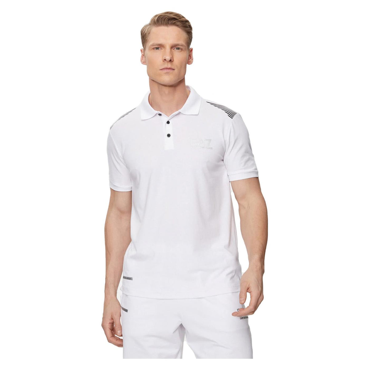 EMPORIO ARMANI 7 EA7 TRAIN 7 LINES M POLO - seconda immagine