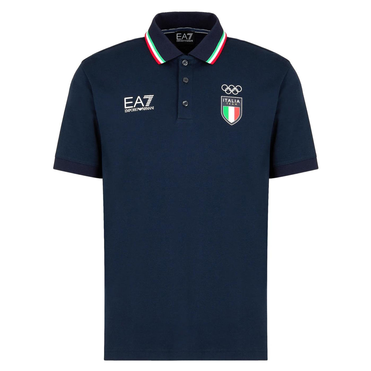 EMPORIO ARMANI 7 EA7 ITALIA OLYMPIC TEAM POLO