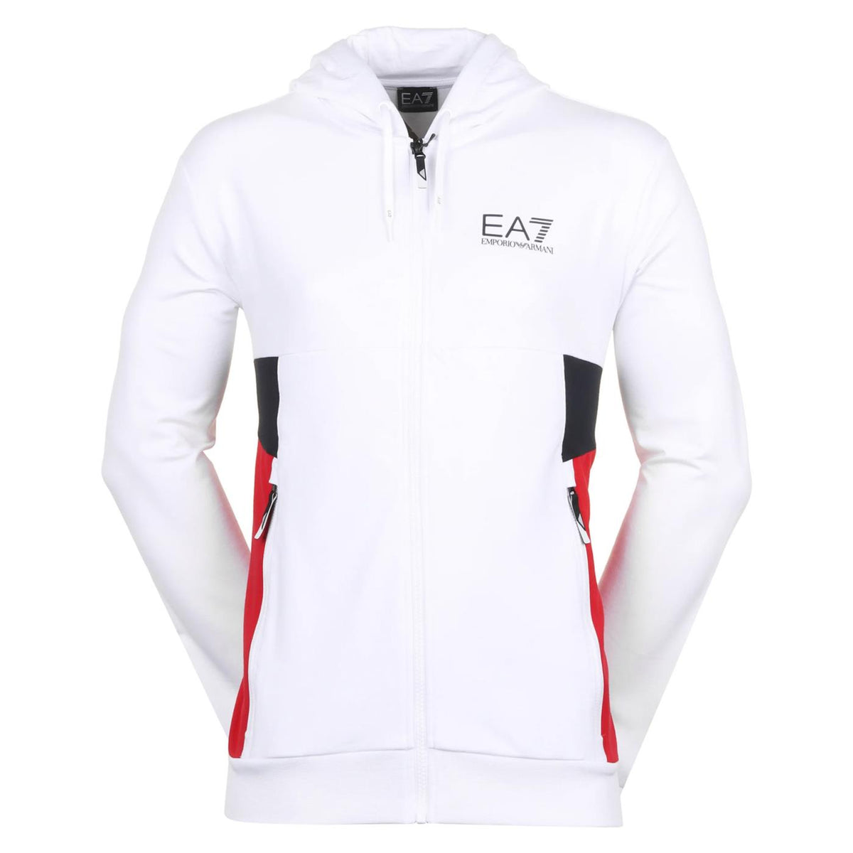 EMPORIO ARMANI 7 EA7 TRAIN SUMMER BLOCK HOODIE
