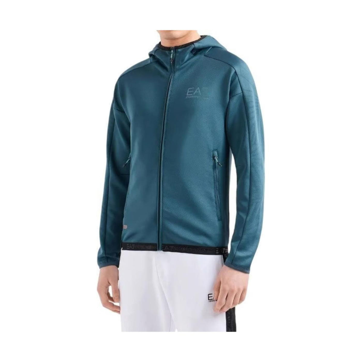EMPORIO ARMANI 7 EA7 VIGOR7 M HOODIE FULL ZIP