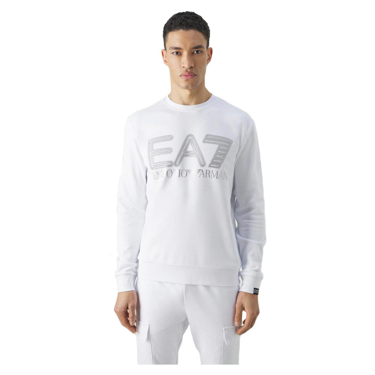 EMPORIO ARMANI 7 EA7 TRAIN LOGO T-TOP CREW