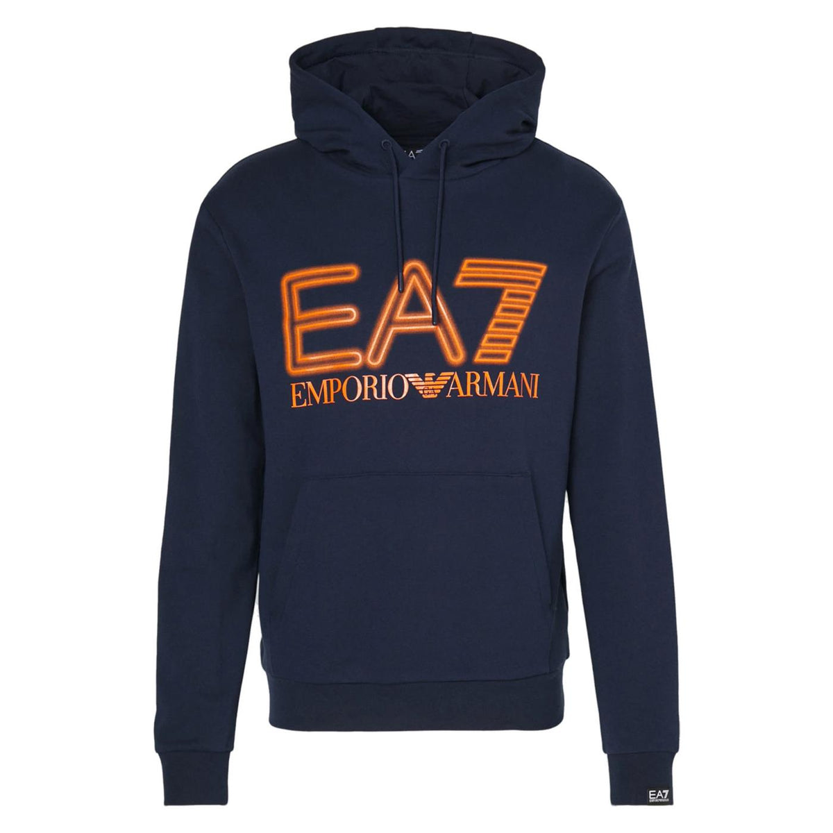 EMPORIO ARMANI 7 EA7 TRAIN LOGO HOODIE