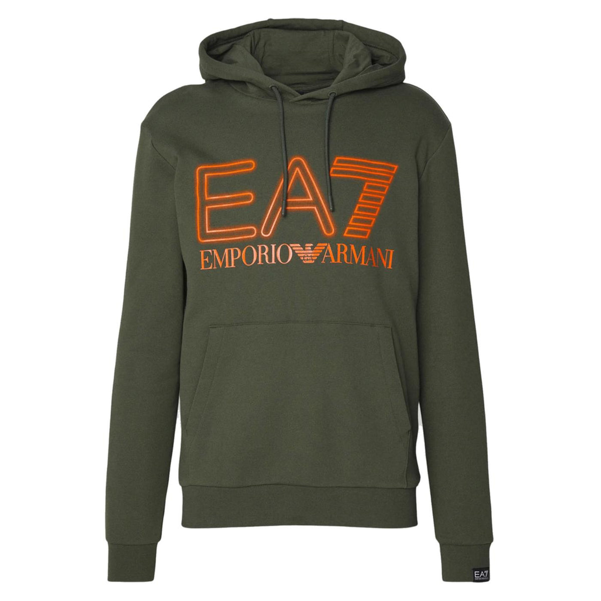 EMPORIO ARMANI 7 EA7 TRAIN LOGO HOODIE