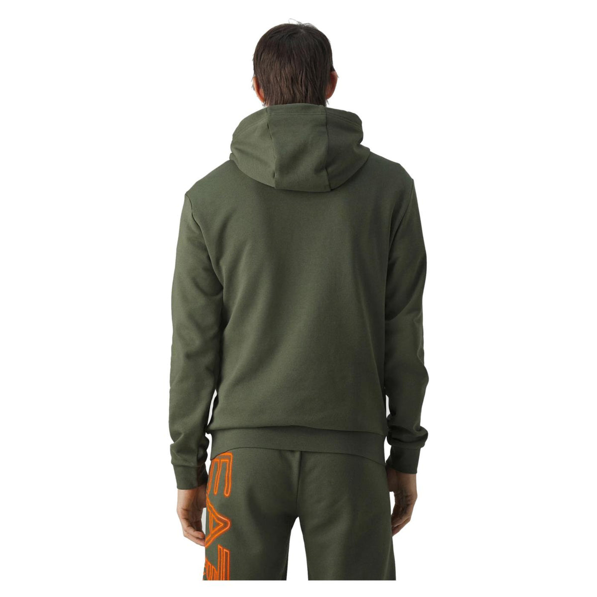 EMPORIO ARMANI 7 EA7 TRAIN LOGO HOODIE
