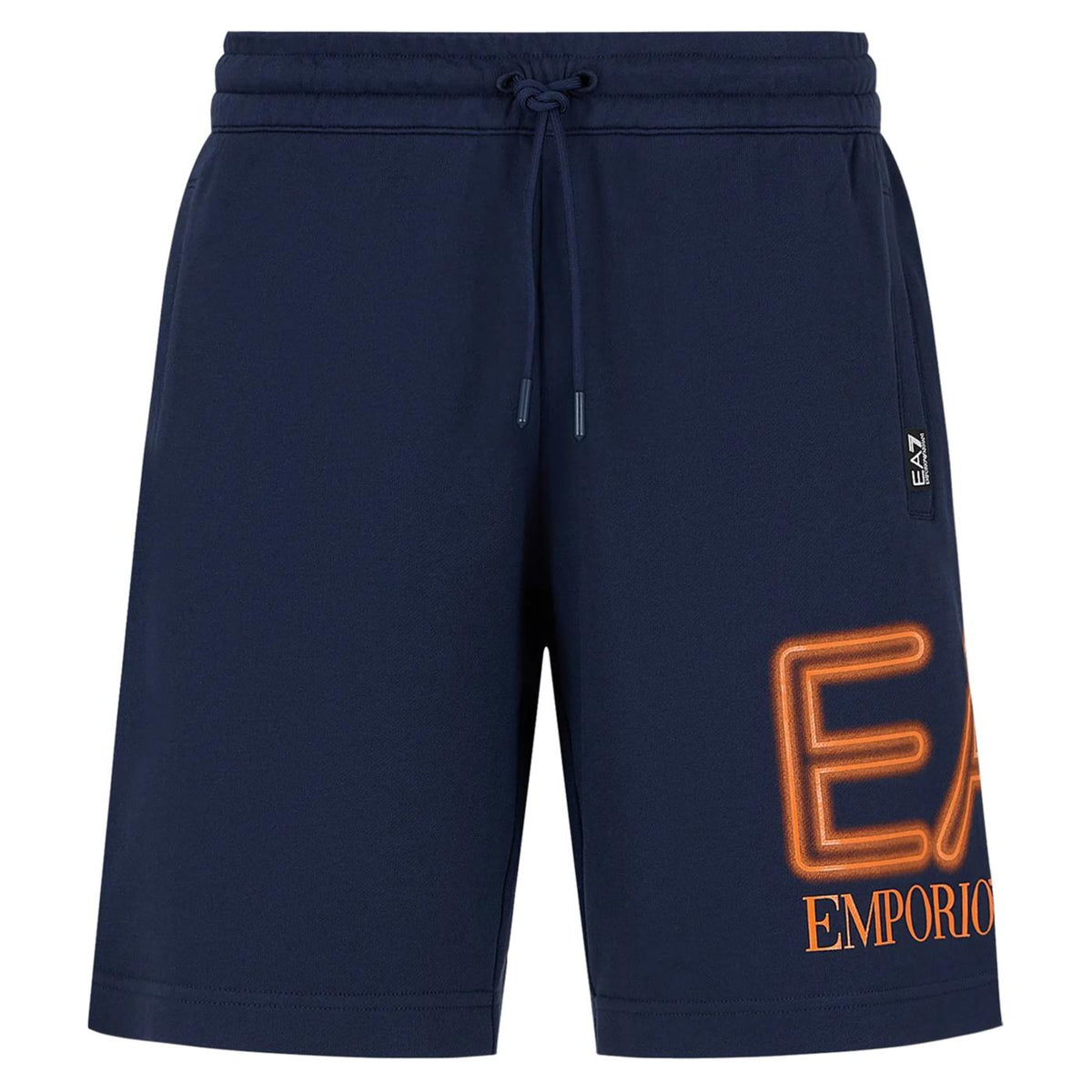 EMPORIO ARMANI 7 EA7 TRAIN LOGO SHORTS