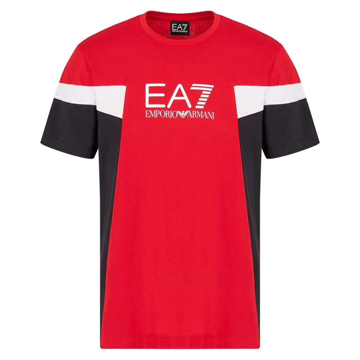 EMPORIO ARMANI 7 EA7 TRAIN SUMMER BLOCK TEE SS
