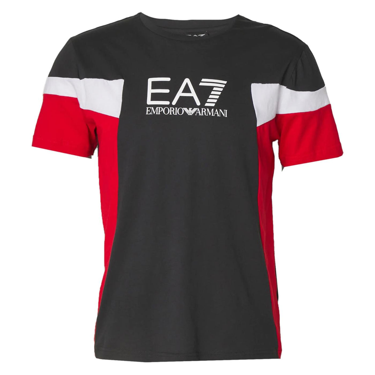 EMPORIO ARMANI 7 EA7 TRAIN SUMMER BLOCK TEE SS