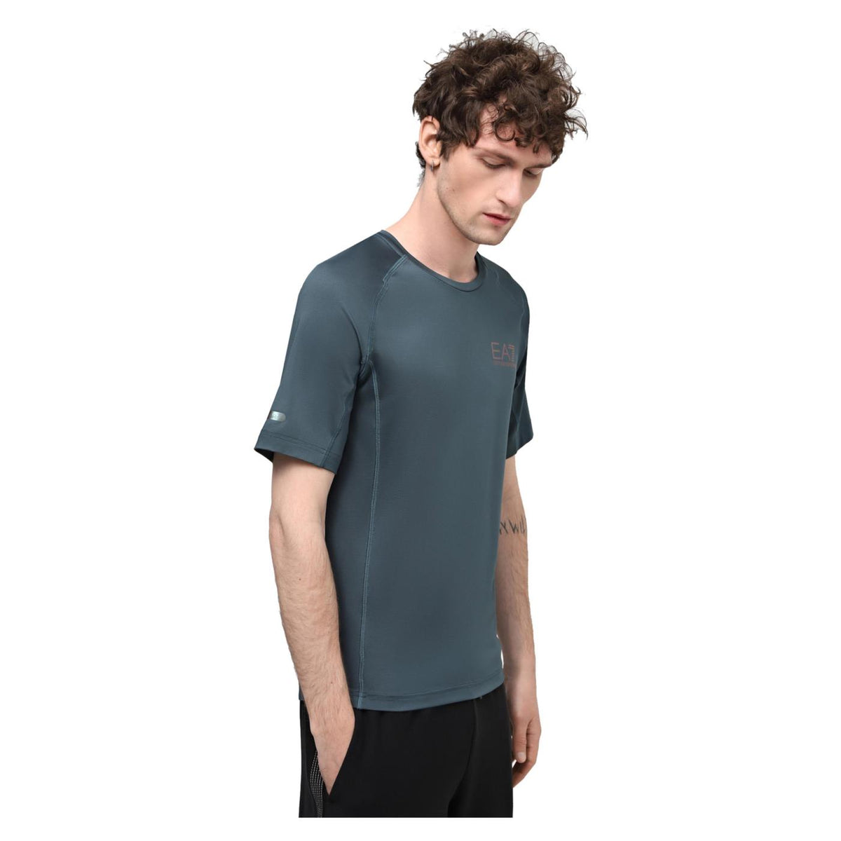 EMPORIO ARMANI 7 EA7 VIGOR7 M TEE BIG LOGO SS - seconda immagine
