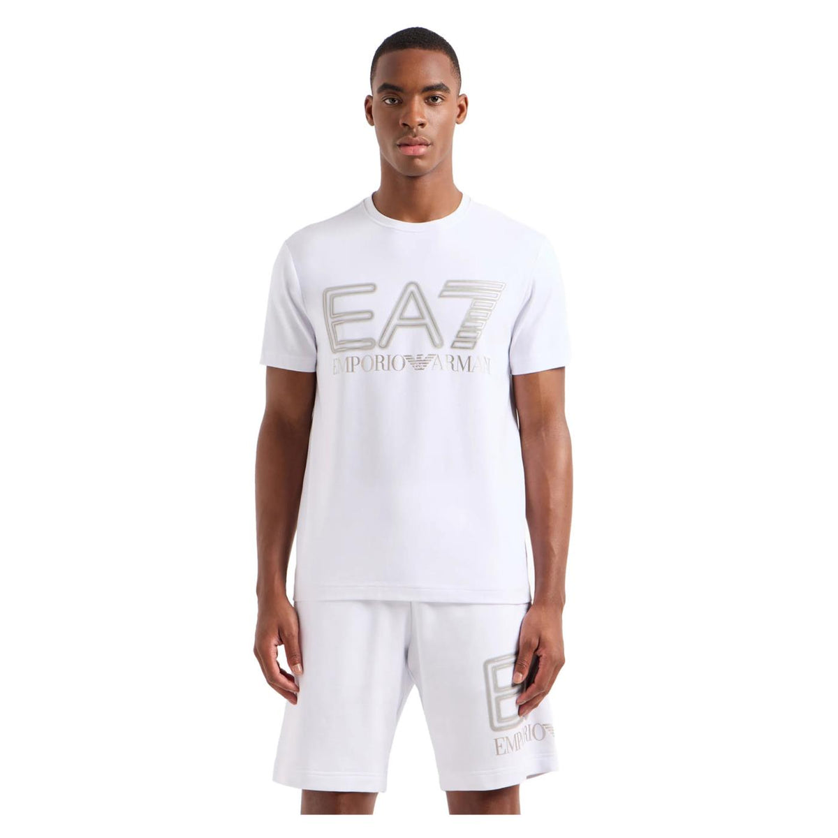 EMPORIO ARMANI 7 EA7 TRAIN LOGO SS TEE