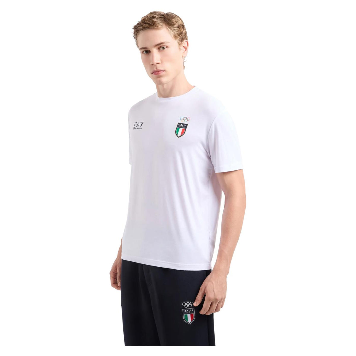 EMPORIO ARMANI 7 EA7 ITALIA OLYMPIC TEAM TEE