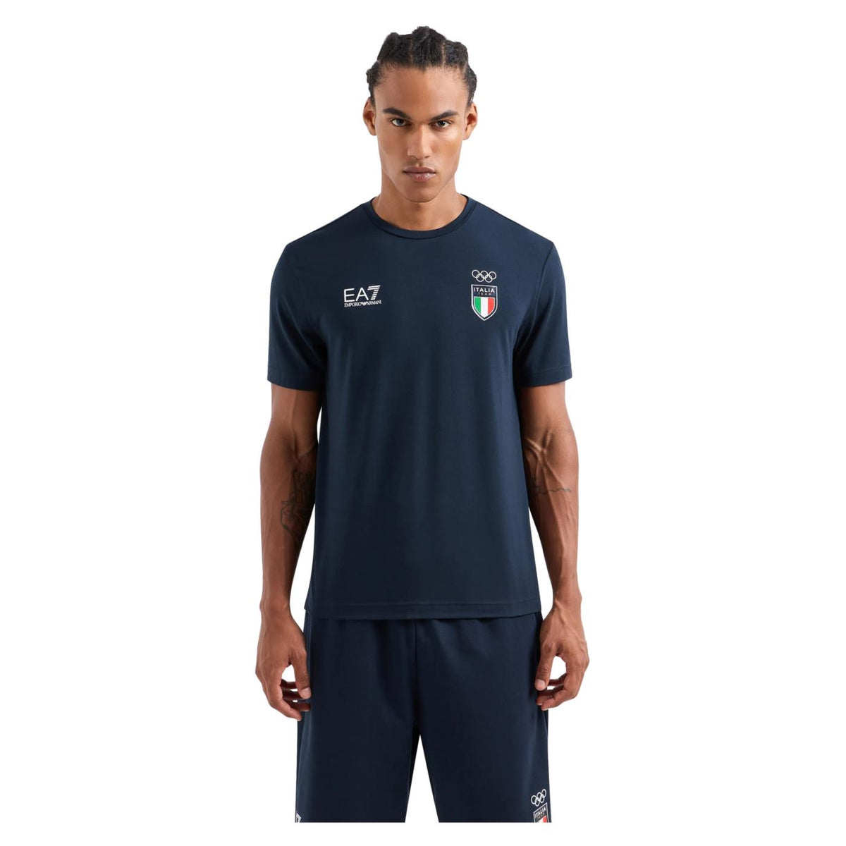 EMPORIO ARMANI 7 EA7 ITALIA OLYMPIC TEAM TEE - seconda immagine