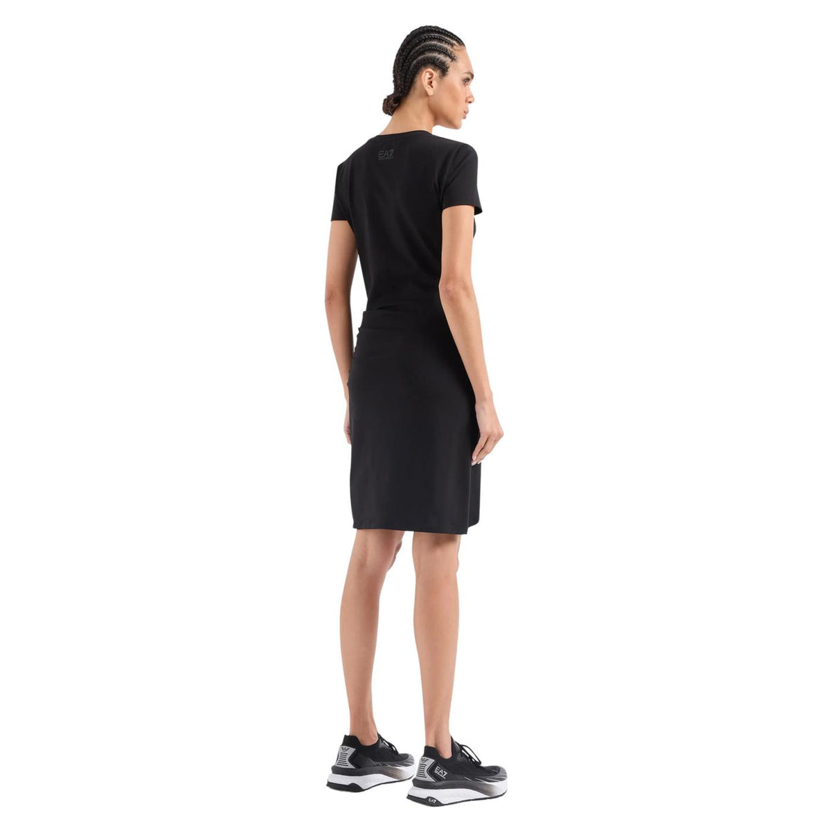 EMPORIO ARMANI 7 EA7 TRAIN LOGO SERIES W DRESS
