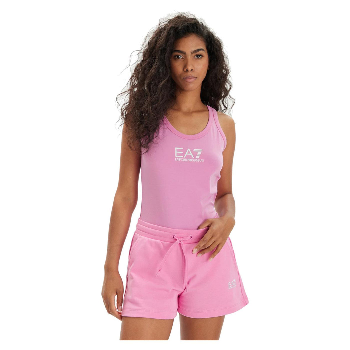EMPORIO ARMANI 7 EA7 TRAIN SHINY W TANK - seconda immagine