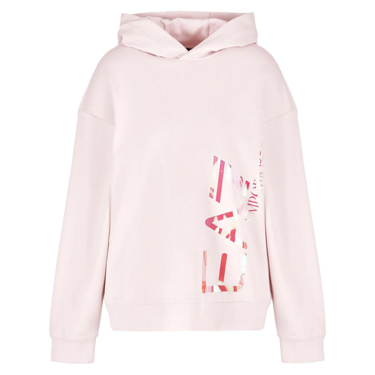 EMPORIO ARMANI 7 EA7 TRAIN LOGO W HOODIE