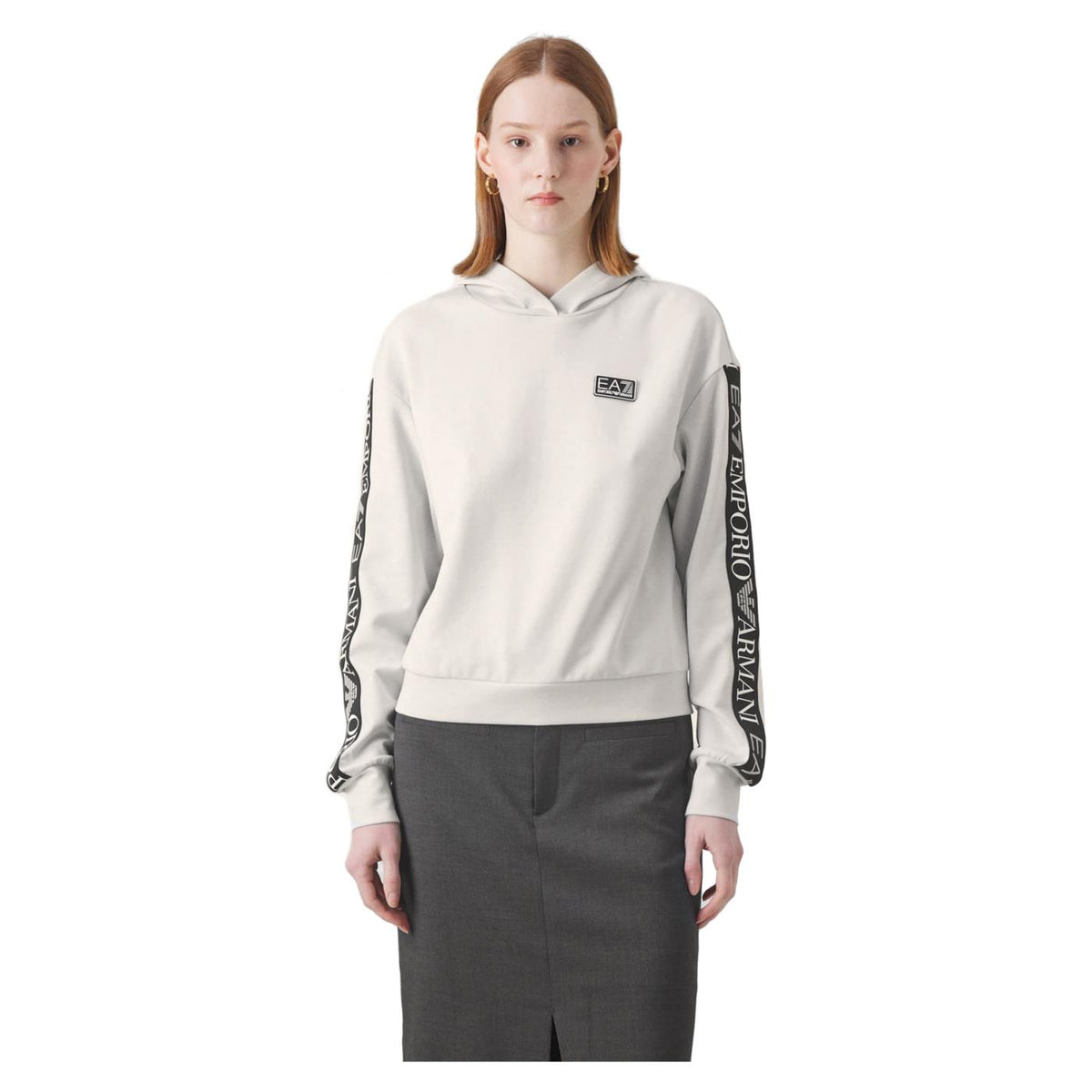 EMPORIO ARMANI 7 EA7 NATURAL VENTUS7 W HOODIE - seconda immagine