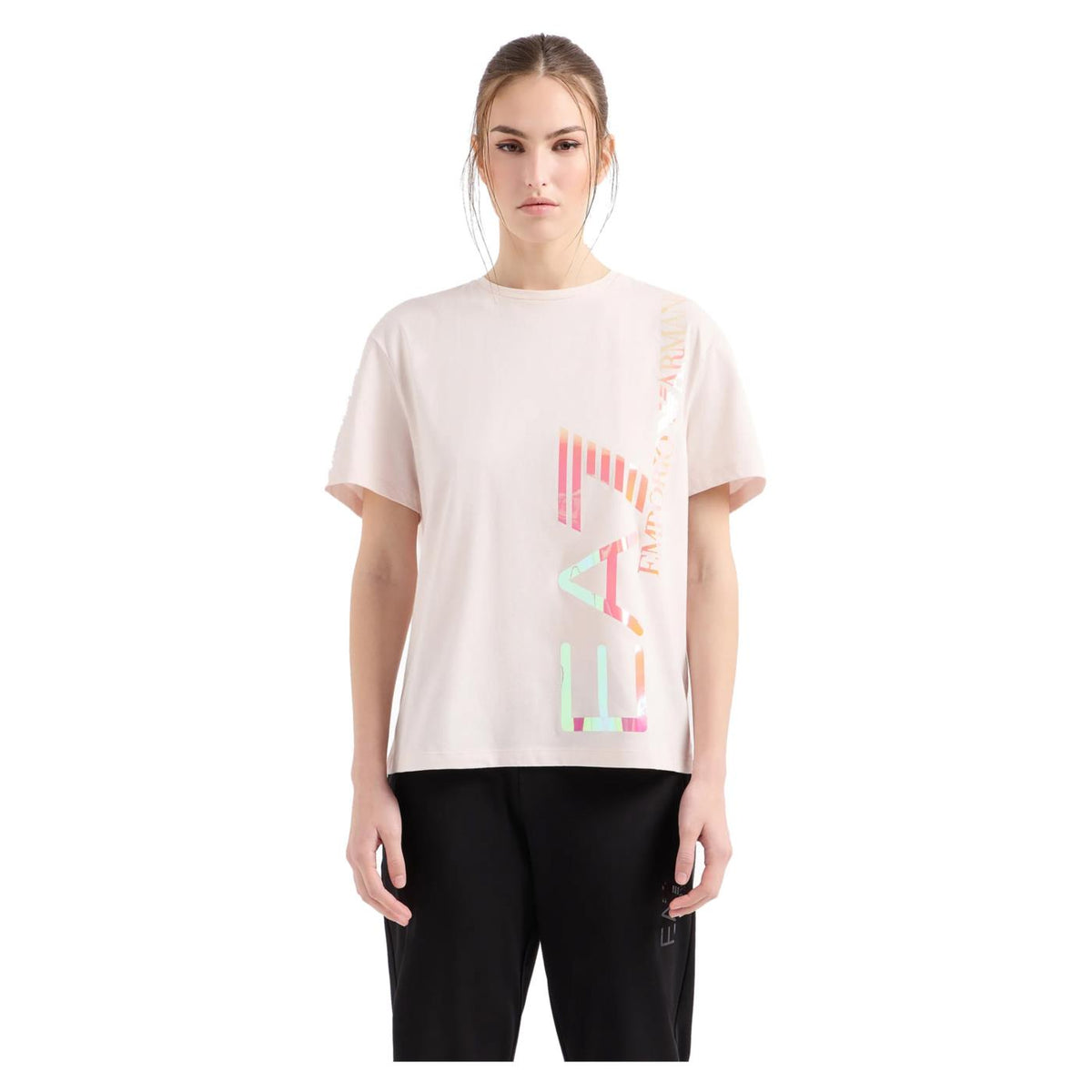 EMPORIO ARMANI 7 EA7 TRAIN LOGO SERIES W TEE