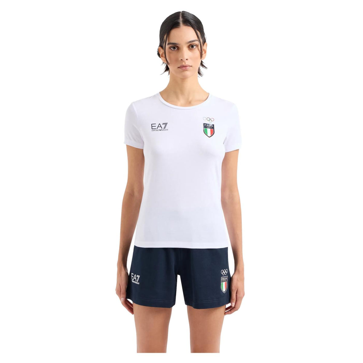 EMPORIO ARMANI 7 EA7 ITALIA OLYMPIC TEAM W TEE