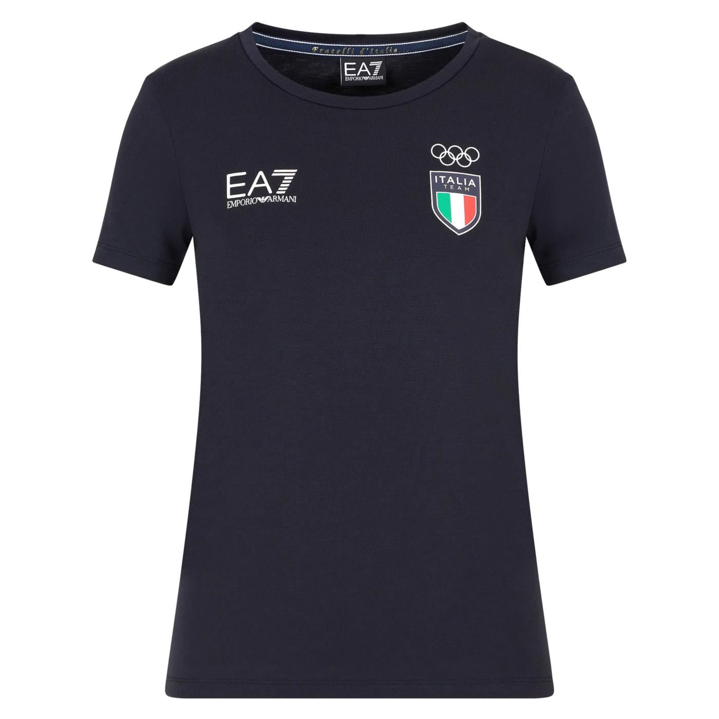 EMPORIO ARMANI 7 EA7 ITALIA OLYMPIC TEAM W TEE