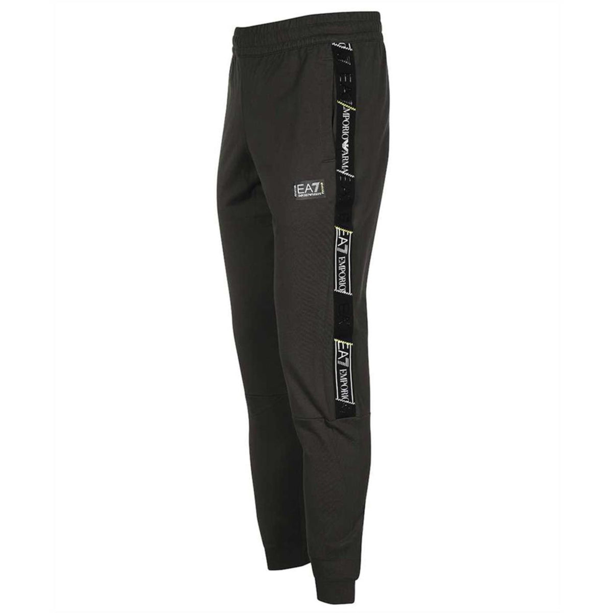 EMPORIO ARMANI 7 EA7 TRAIN LOGO TAPE PANTS
