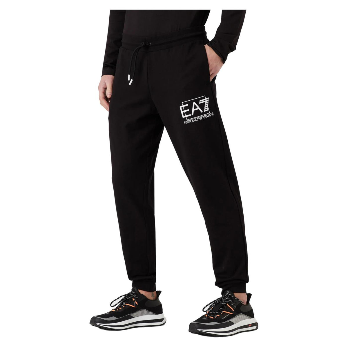 EMPORIO ARMANI 7 EA7 TRAIN VISIBILITY M PANTS - Nero - vista 3