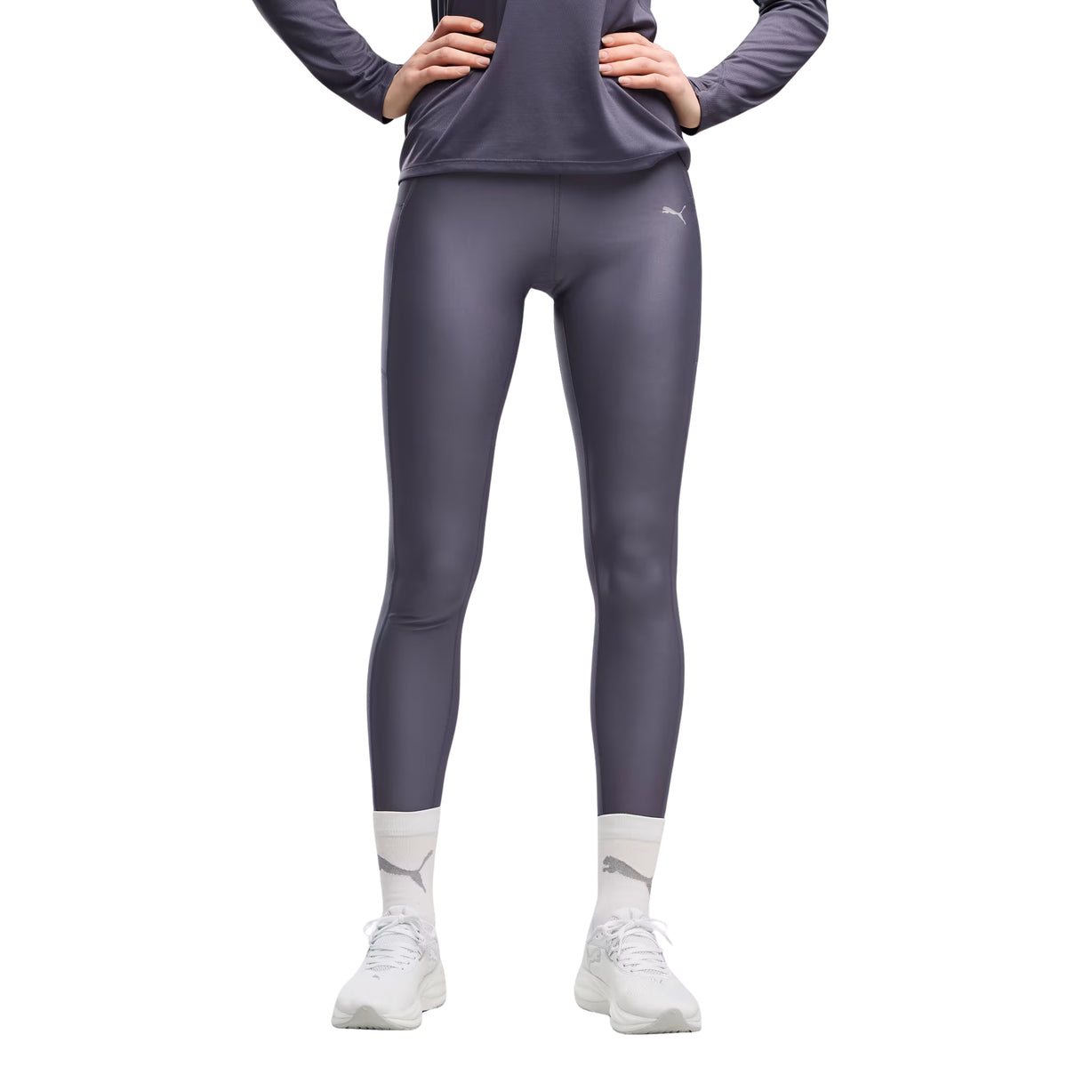 PUMA RUN VELOCITY FL TIGHT - Grigio scuro - immagine principale