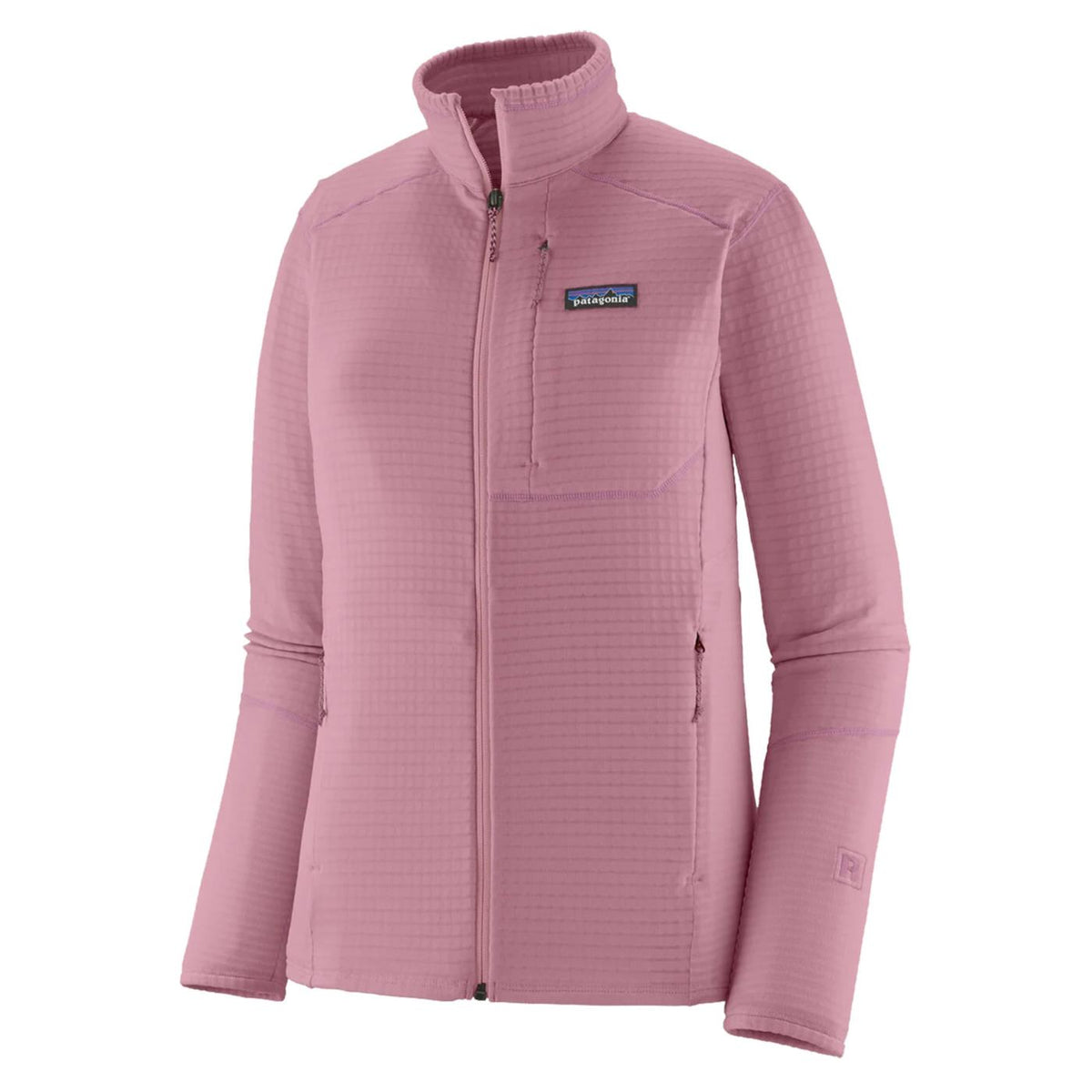 PATAGONIA WOMAN R1 JACKET - Rosa - vista 4