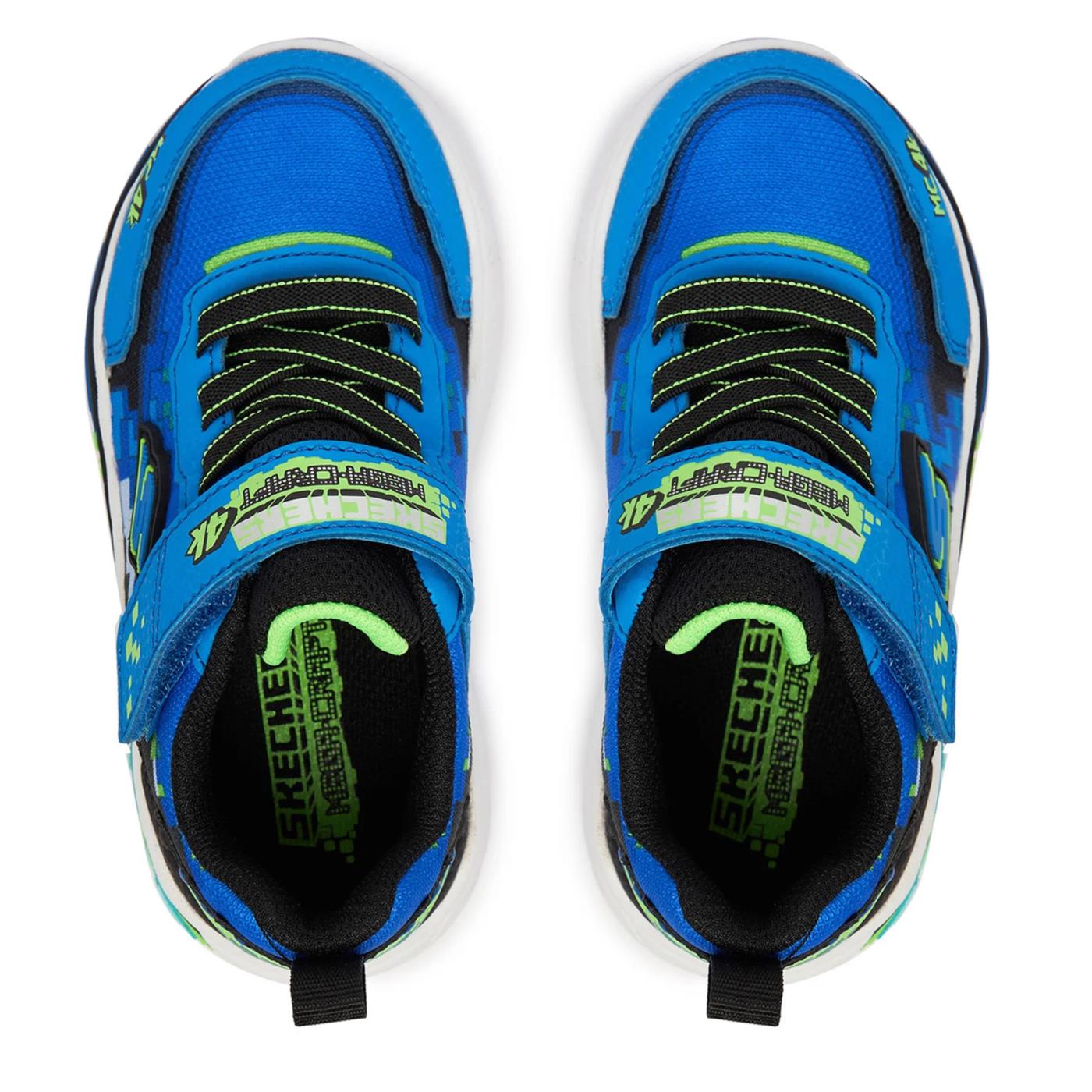 SKECHERS MEGA SCENE JR - Blu Royal - vista 3