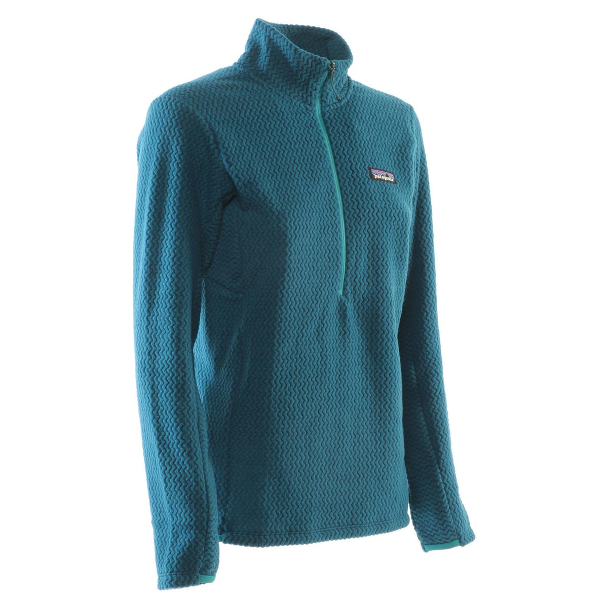 PATAGONIA W R1 AIR ZIP NECK - Blu - vista 3