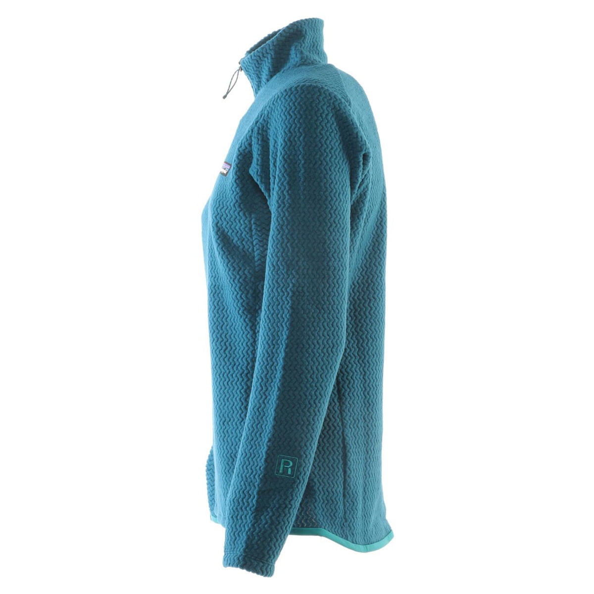 PATAGONIA W R1 AIR ZIP NECK - Blu - vista 4