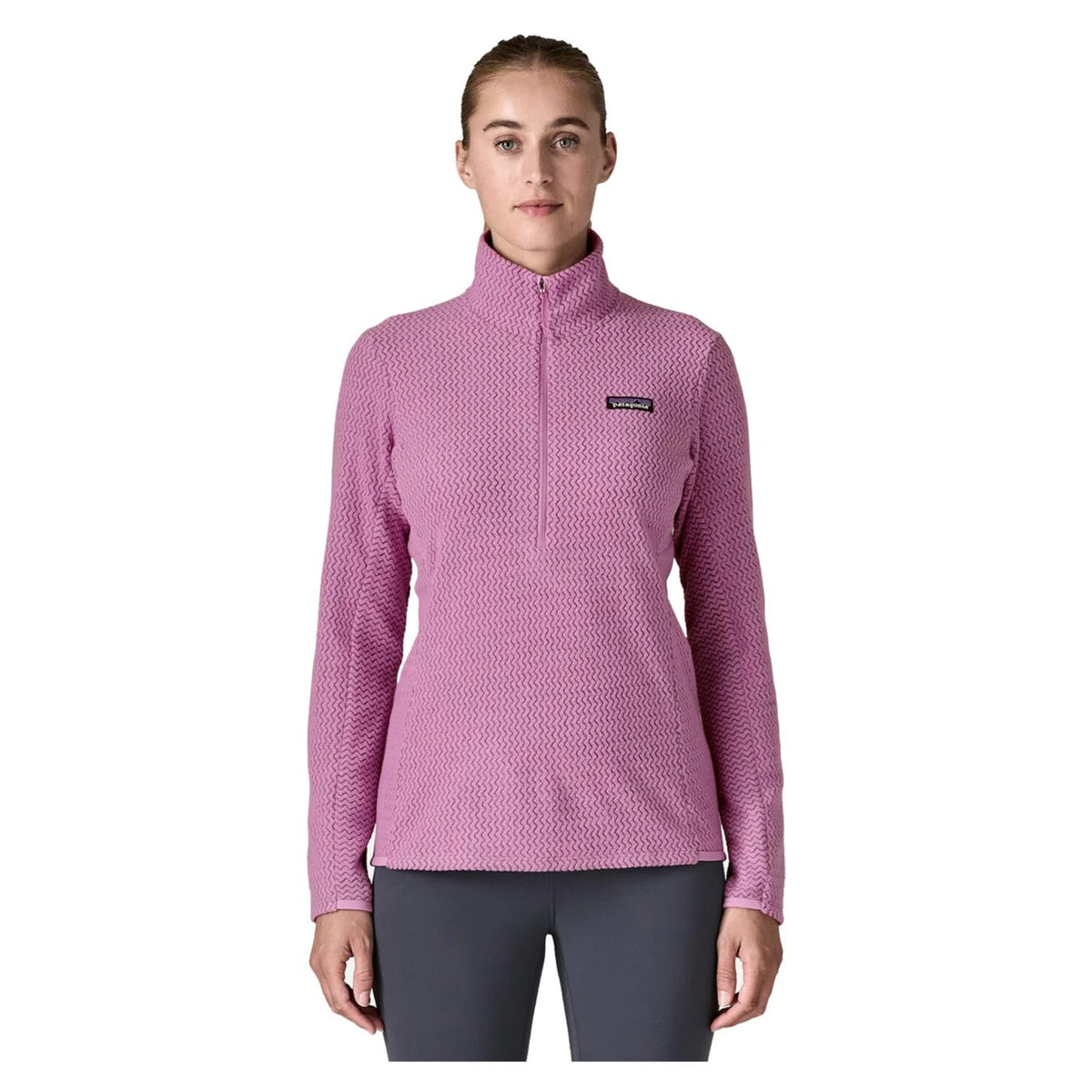 PATAGONIA WOMAN R1 AIR ZIP NECK - seconda immagine