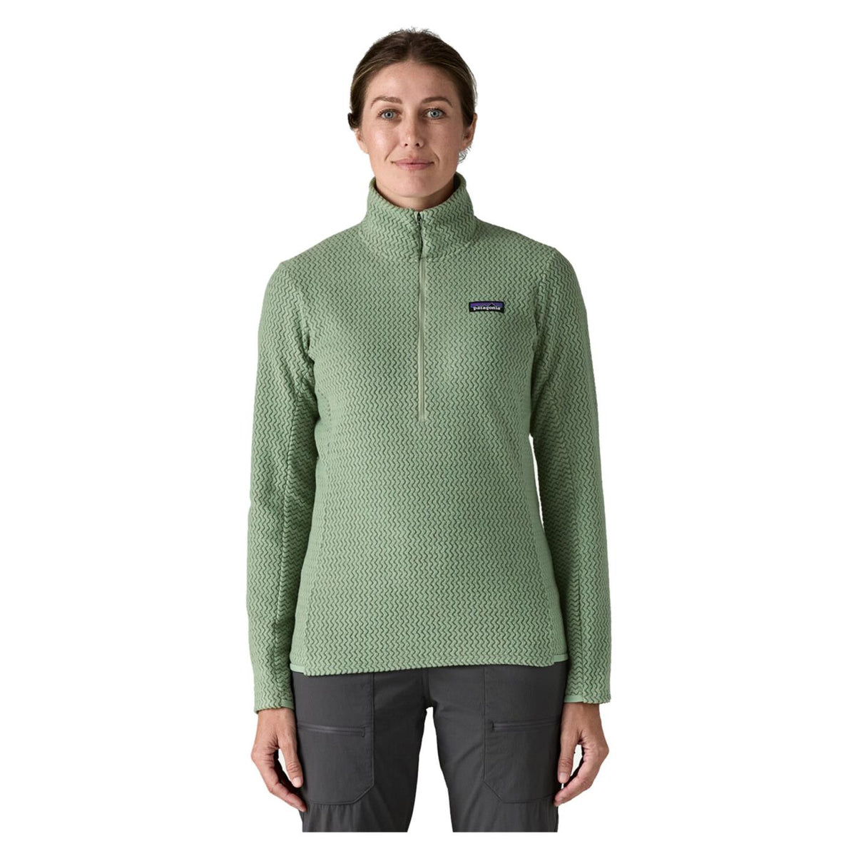 PATAGONIA WOMAN R1 AIR ZIP NECK - seconda immagine