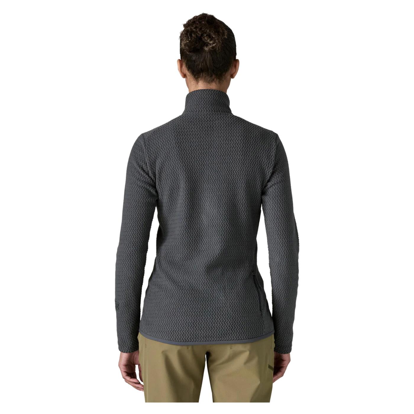 PATAGONIA WOMAN R1 AIR ZIP NECK - Blu - vista 3