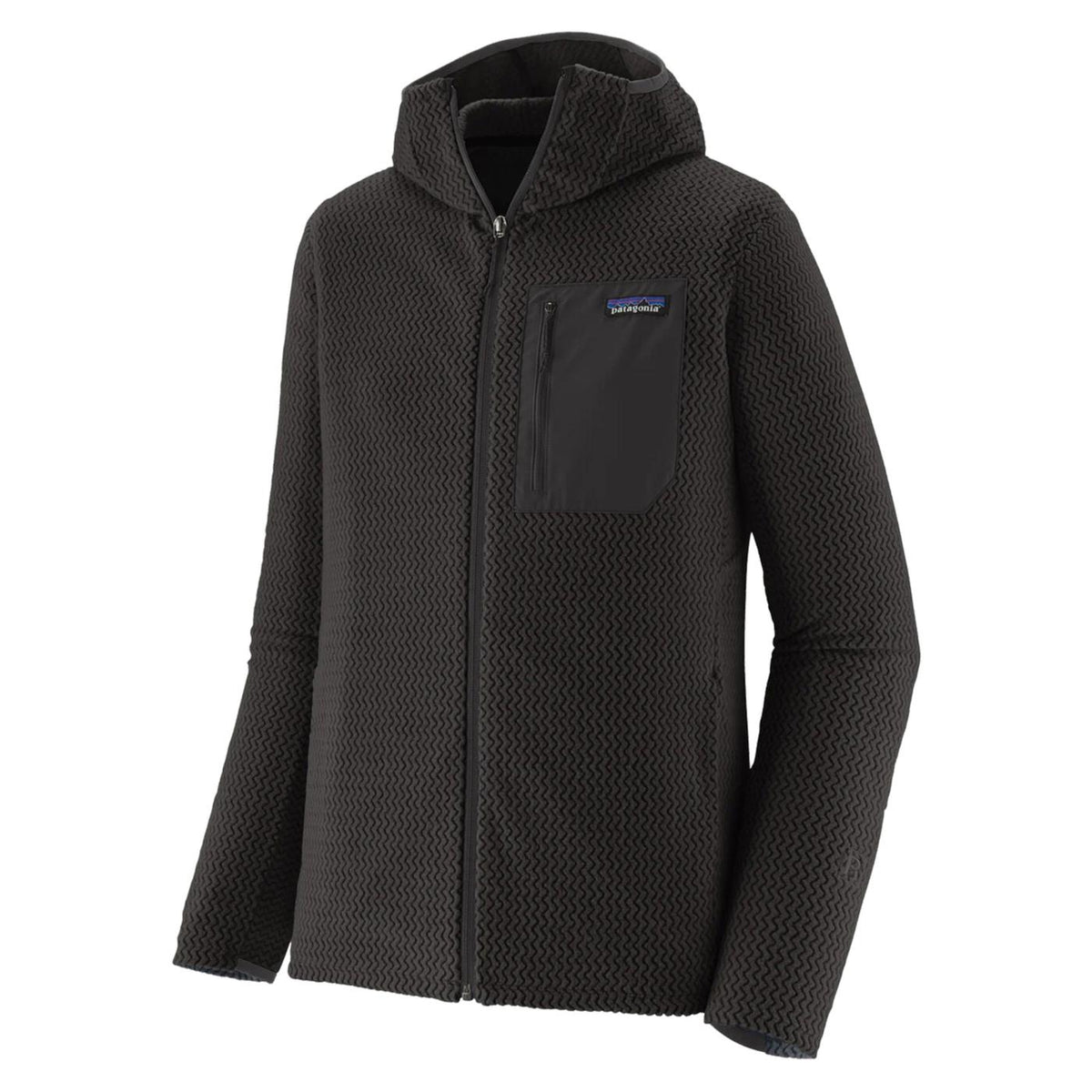 PATAGONIA R1 AIR FULL-ZIP HOODY - Nero - immagine principale