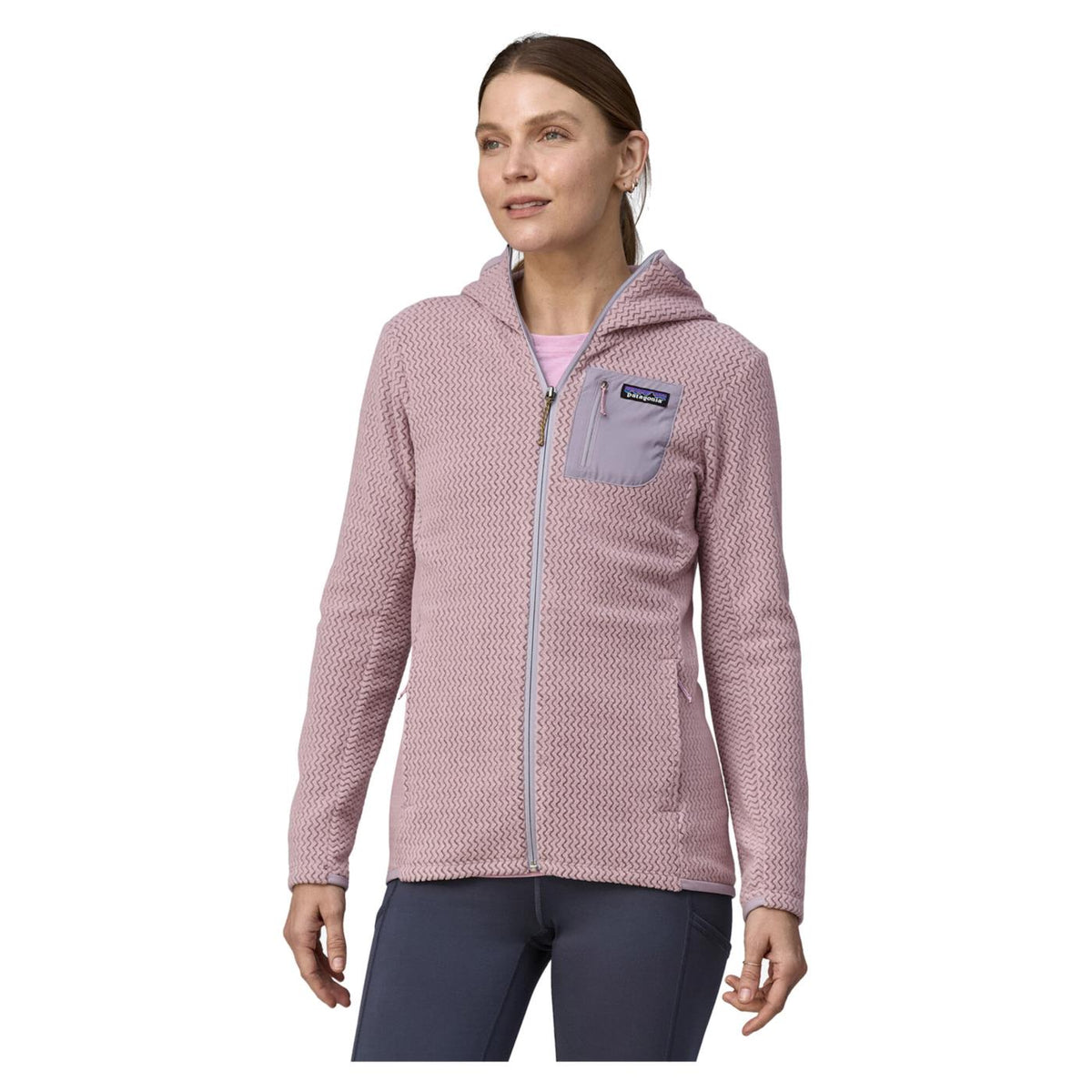 PATAGONIA W R1 AIR FULL-ZIP HOODY - seconda immagine