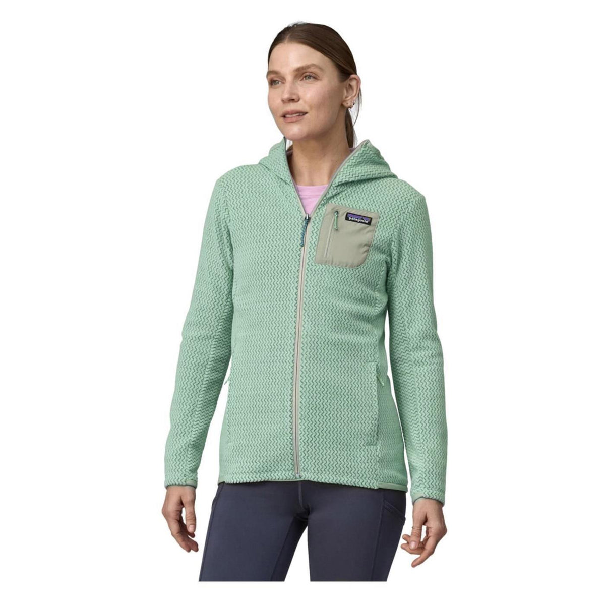 PATAGONIA R1 AIR FULL-ZIP HOODY W - seconda immagine