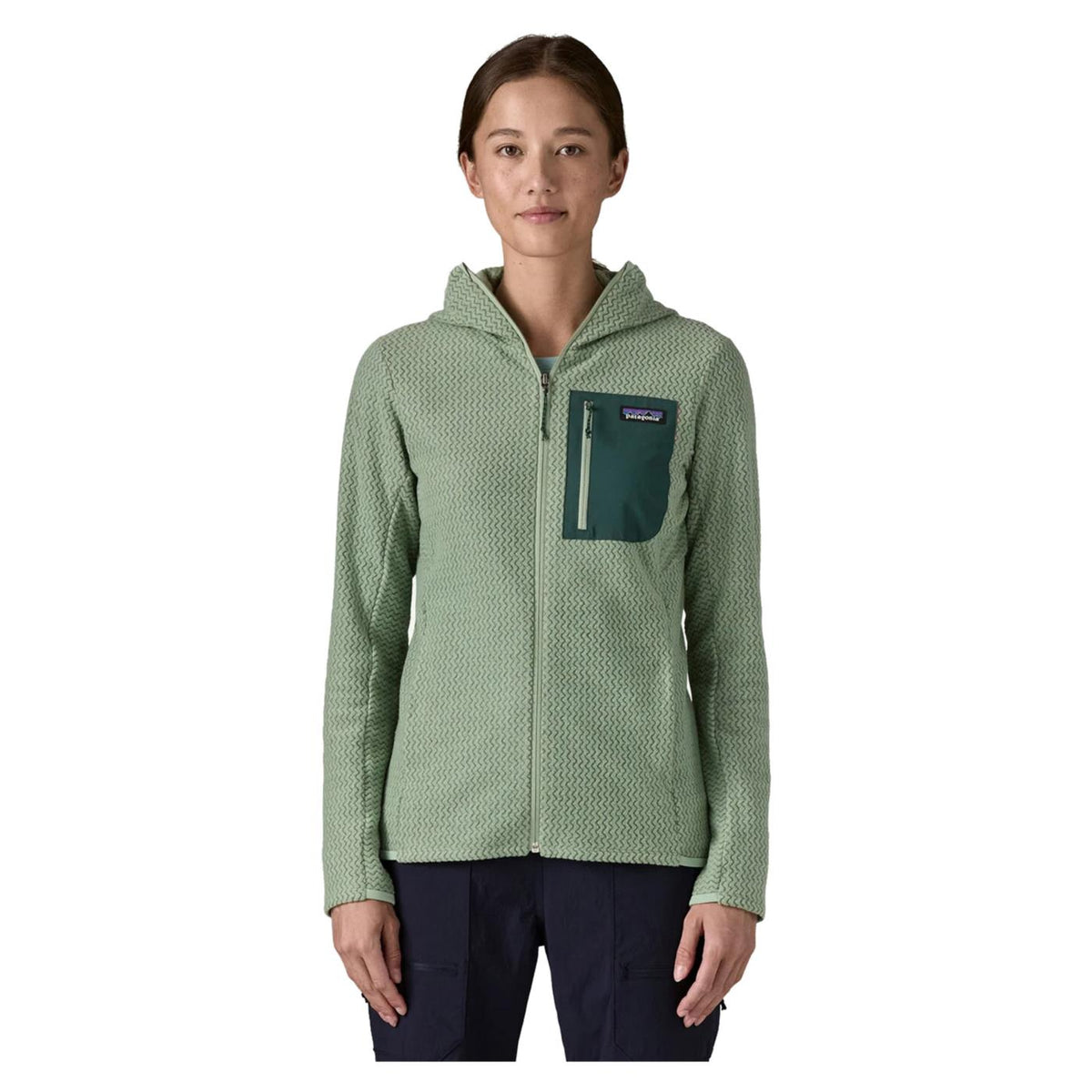 PATAGONIA W R1 AIR FULL-ZIP HOODY - seconda immagine