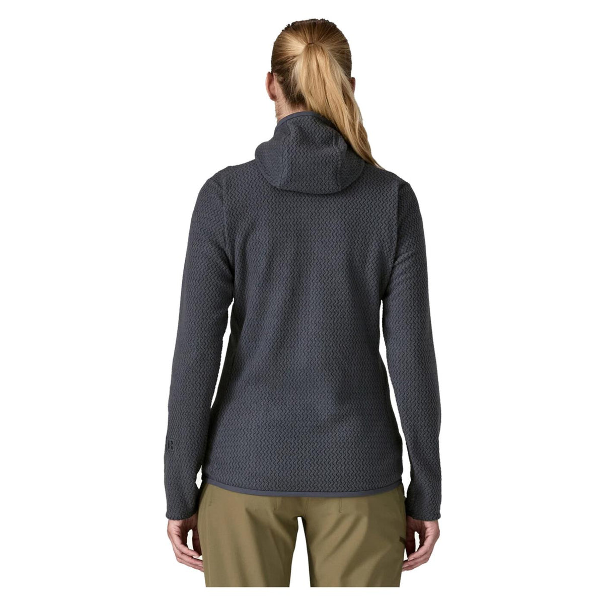 PATAGONIA W R1 AIR FULL-ZIP HOODY - Blu - vista 3