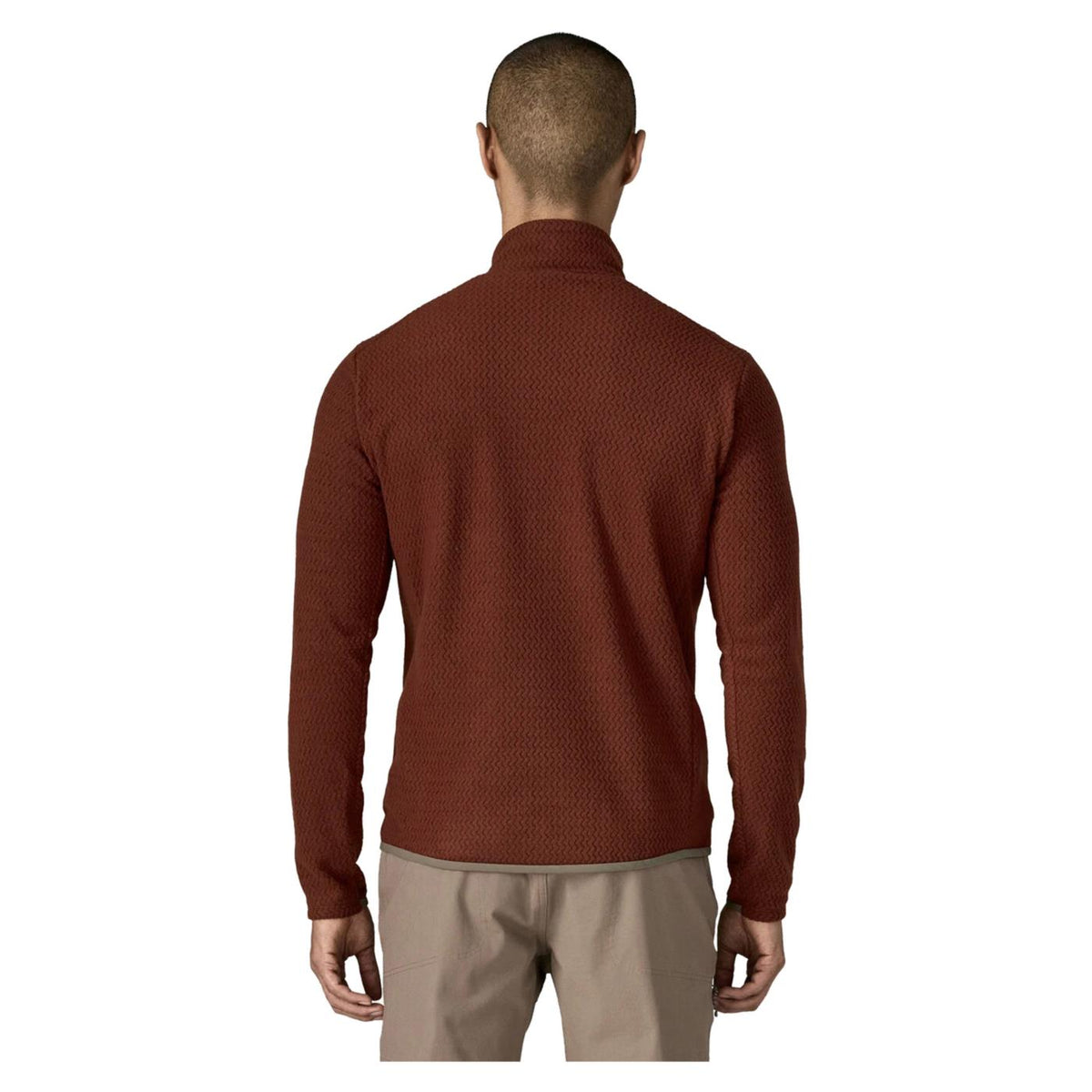 PATAGONIA R1 AIR JACKET - Bordeaux - vista 3