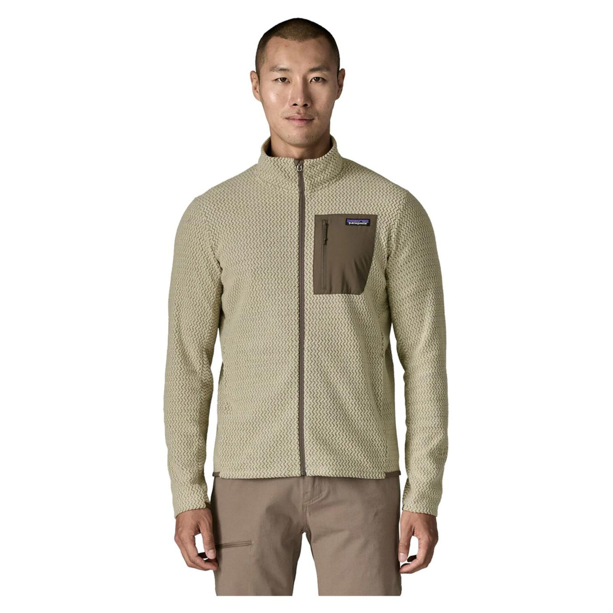 PATAGONIA R1 AIR JACKET - Beige - vista 2